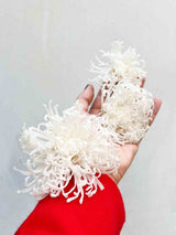 CATERINA » Confezione da 3 Crisantemi stabilizzati bianchi - Bloomoon