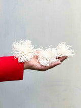 CATERINA » Confezione da 3 Crisantemi stabilizzati bianchi - Bloomoon