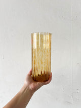 CESARE » Vaso in vetro soffiato made in Italy ambra grande - Bloomoon