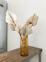 CESARE » Vaso in vetro soffiato made in Italy ambra grande - Bloomoon