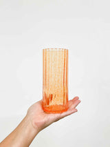 CESARE » Vaso in vetro soffiato made in Italy arancione piccolo - Bloomoon