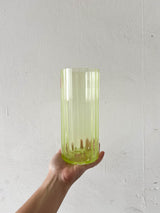 CESARE » Vaso in vetro soffiato made in Italy verde lime grande - Bloomoon