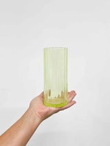 CESARE » Vaso in vetro soffiato made in Italy verde lime piccolo - Bloomoon