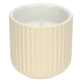 HAILA » Candela profumata avorio con contenitore in ceramica - 8cm - Bloomoon