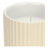 HAILA » Candela profumata avorio con contenitore in ceramica - 8cm - Bloomoon