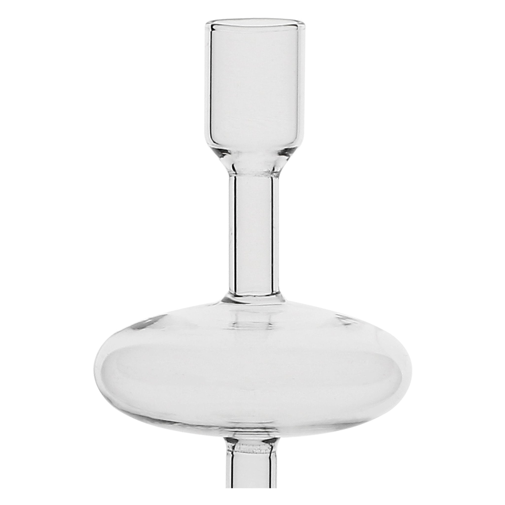 LIANA » Portacandela in vetro trasparente piccolo - 22cm - Bloomoon