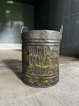 RUGGERO » Bidone vintage industriale oleificio - Bloomoon