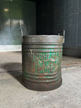 RUGGERO » Bidone vintage industriale rocchi verde - Bloomoon