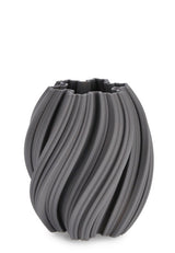 ROK » Vaso di ceramica stampata in 3D grigio - 21cm