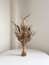 AUGUSTO » Bouquet in stile vintage moderno di fiori essiccati naturali