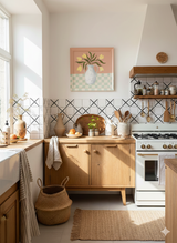 BLOOMIS » Dipinto su tela tulipani con cornice 50x50cm