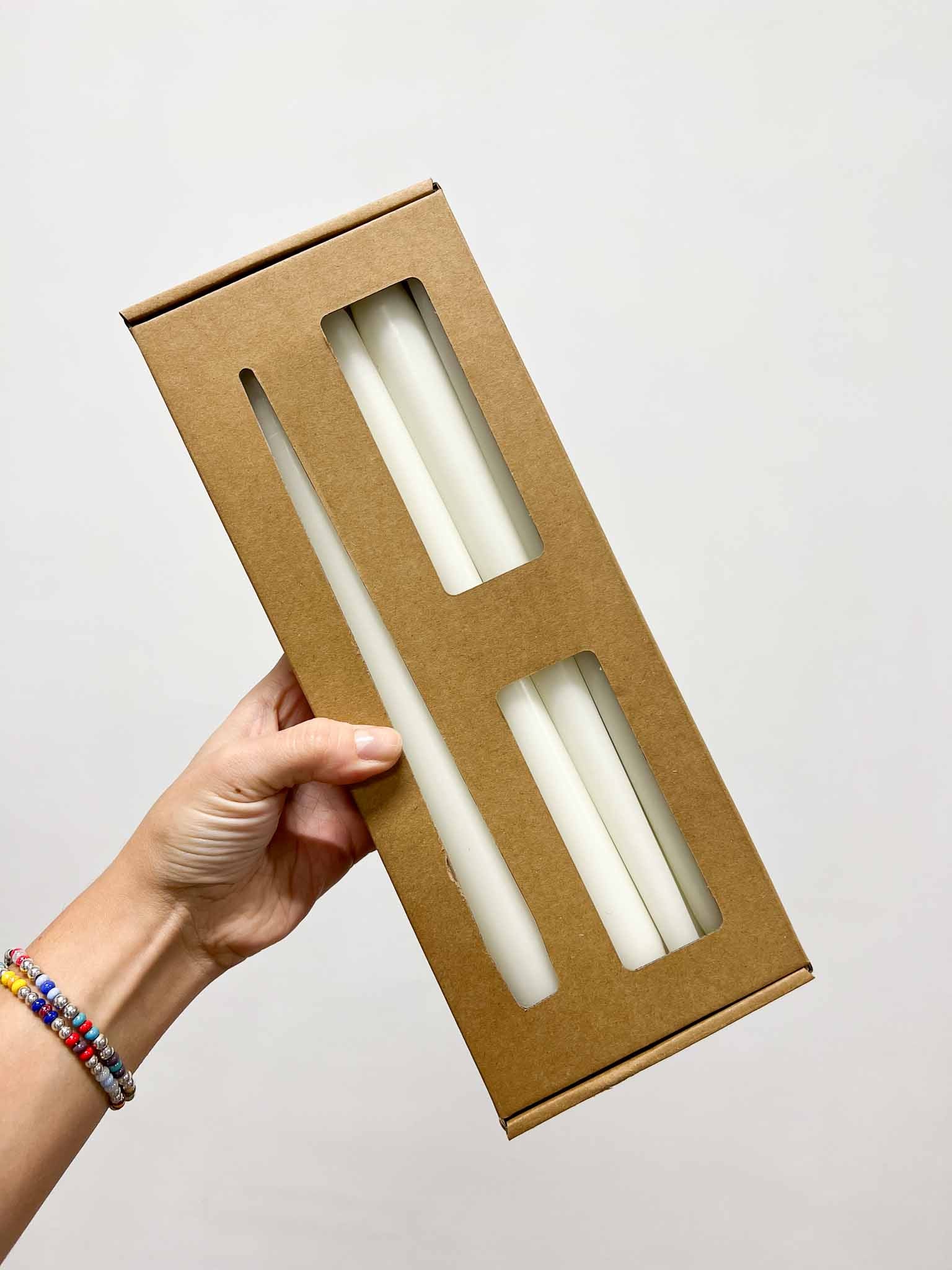 AMELIE » Scatola di candele a stelo