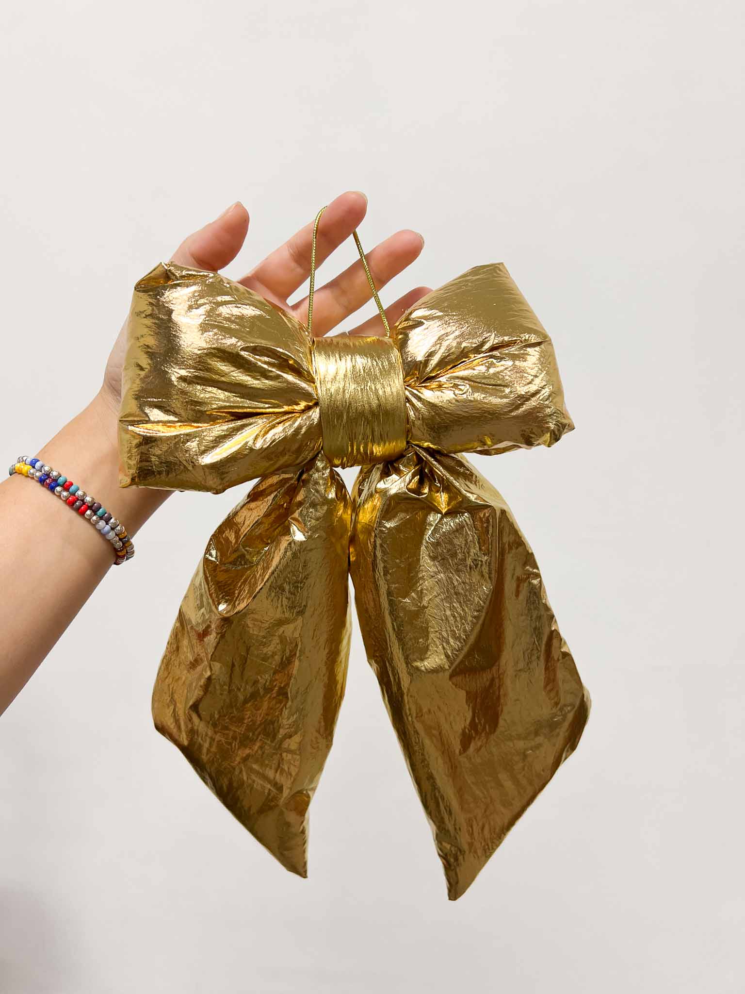 LINNET » fiocco imbottito metallizzato