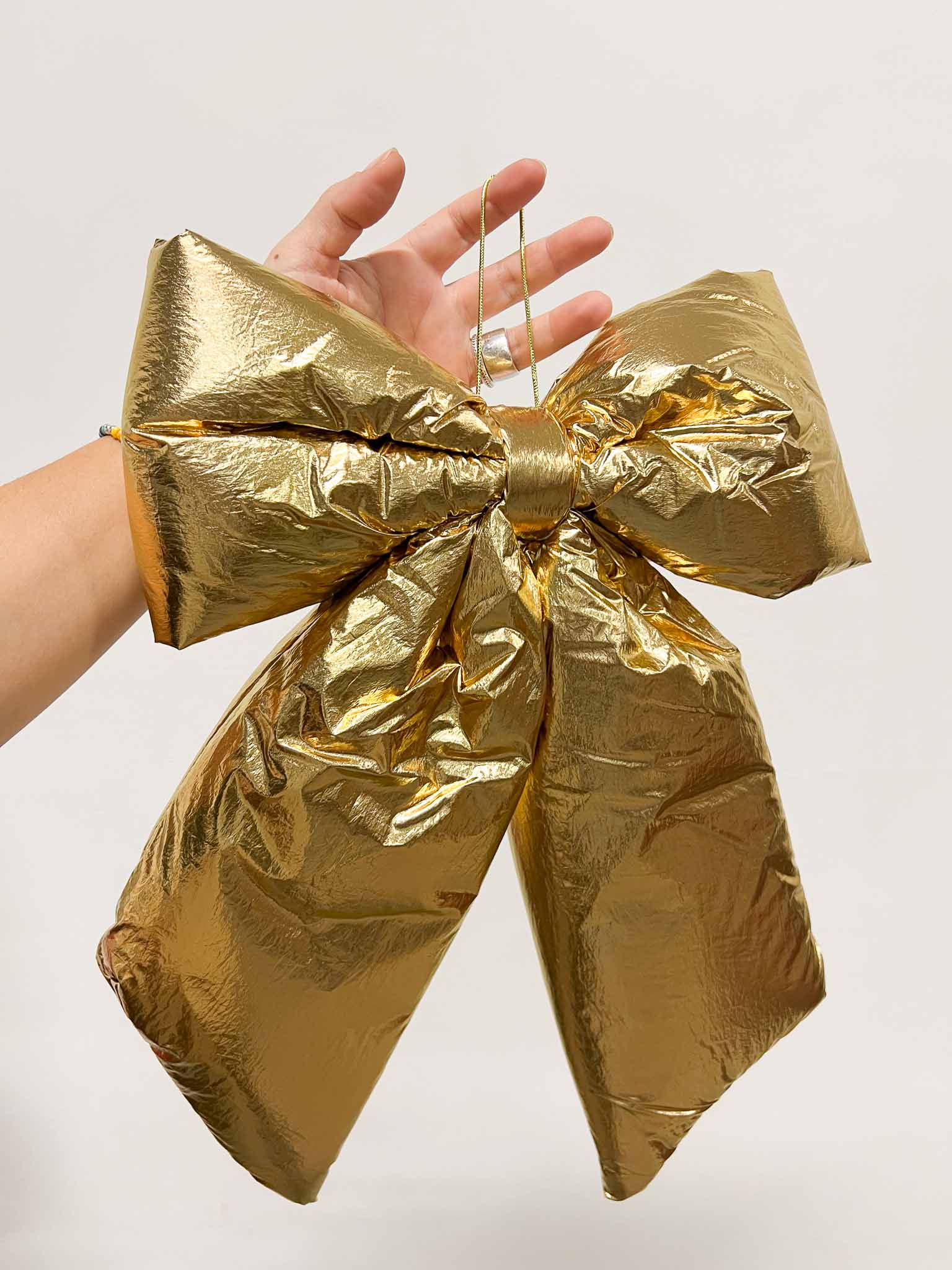 LINNET » fiocco imbottito metallizzato