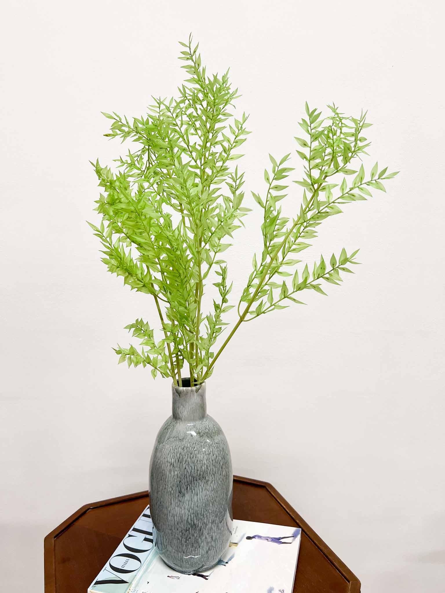 MALIKA » Ruscus stabilizzato verde lime chiaro