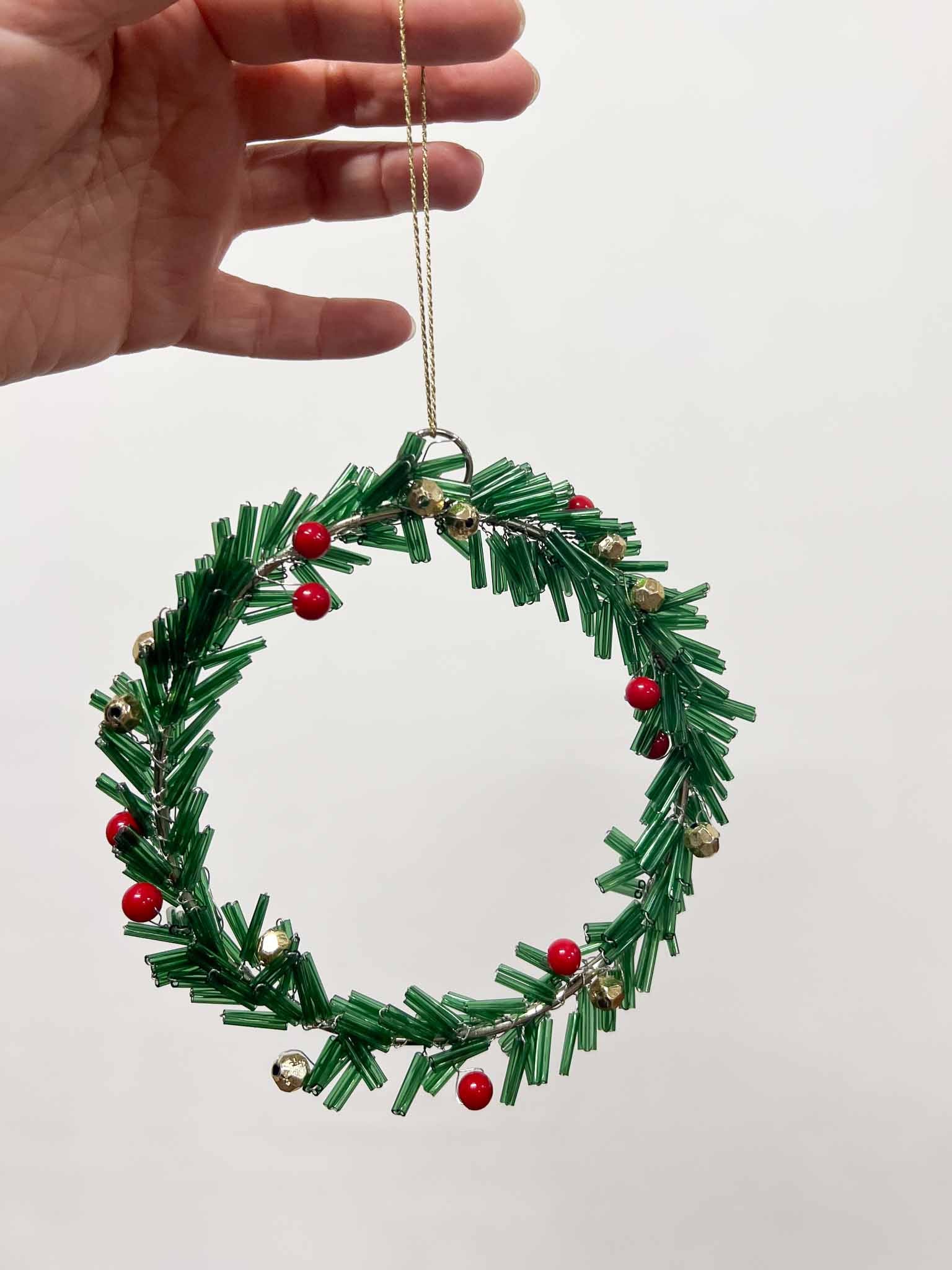 CHASE » Pendaglio perline verde e rosso