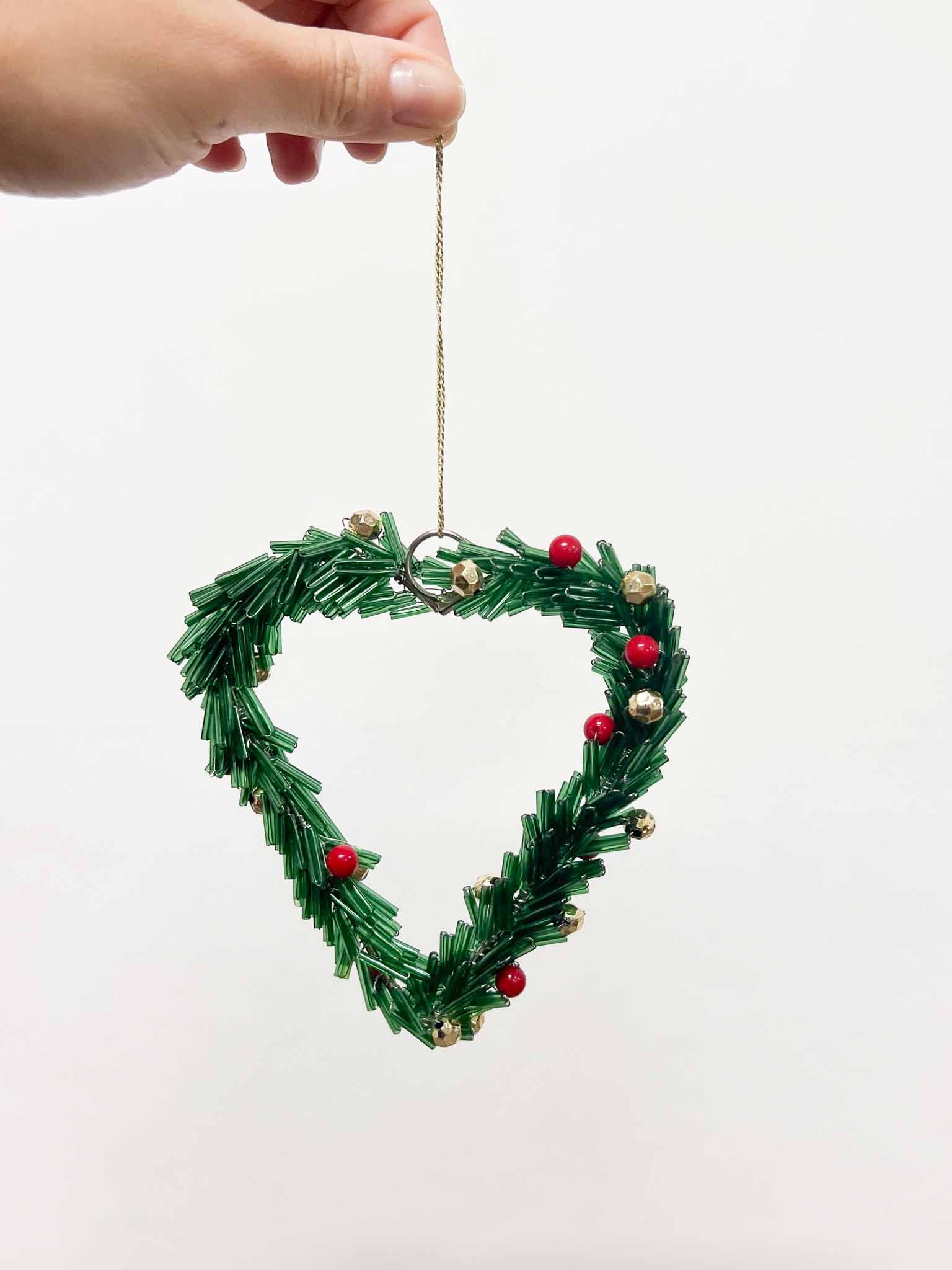 CHASE » Pendaglio perline verde e rosso