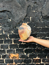 SMOKED » Vaso in ceramica hand-made affumicato medio