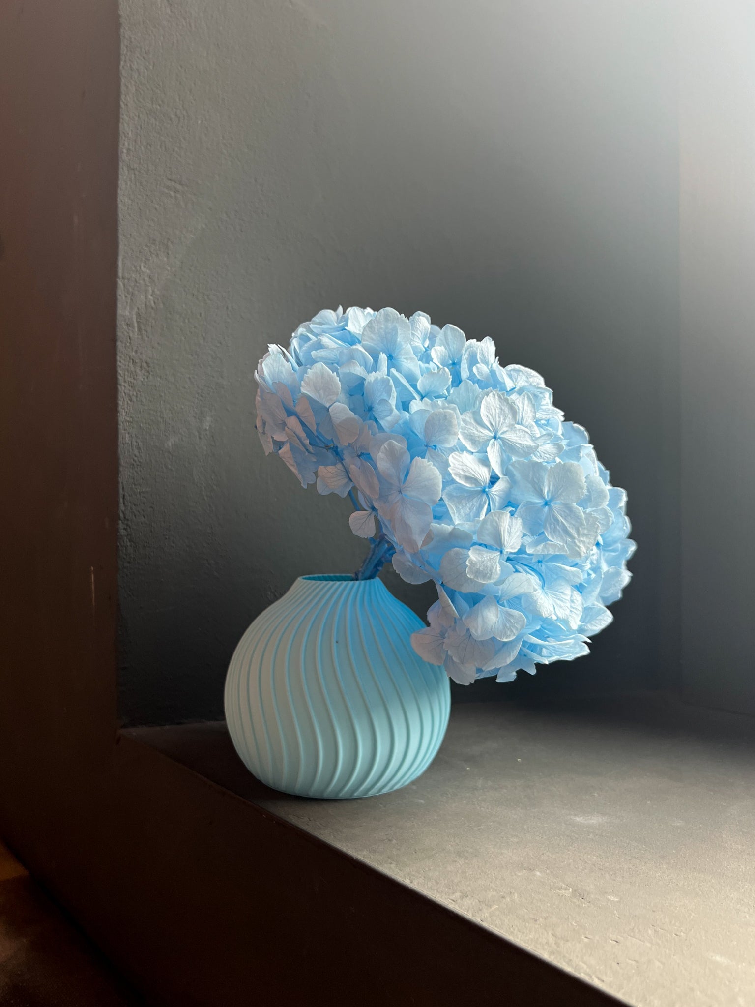 LOLA » Vaso in bioplastica azzurro ghiaccio 10cm