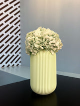 ERICE » Vase en bioplastique menthe pastel - 20 cm