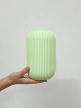 ERICE » Vase en bioplastique menthe pastel - 20 cm