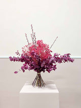 DESDEMONA » Bouquet in shades of dark pink and fuchsia