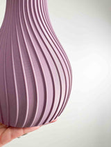 LEA » Antique purple PLA vase - 20cm