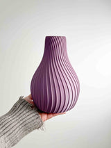 LEA » Antique purple PLA vase - 20cm