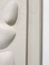 NEXORA » dipinto con texture opaca in rilievo dalla grana sabbiata 100x140cm