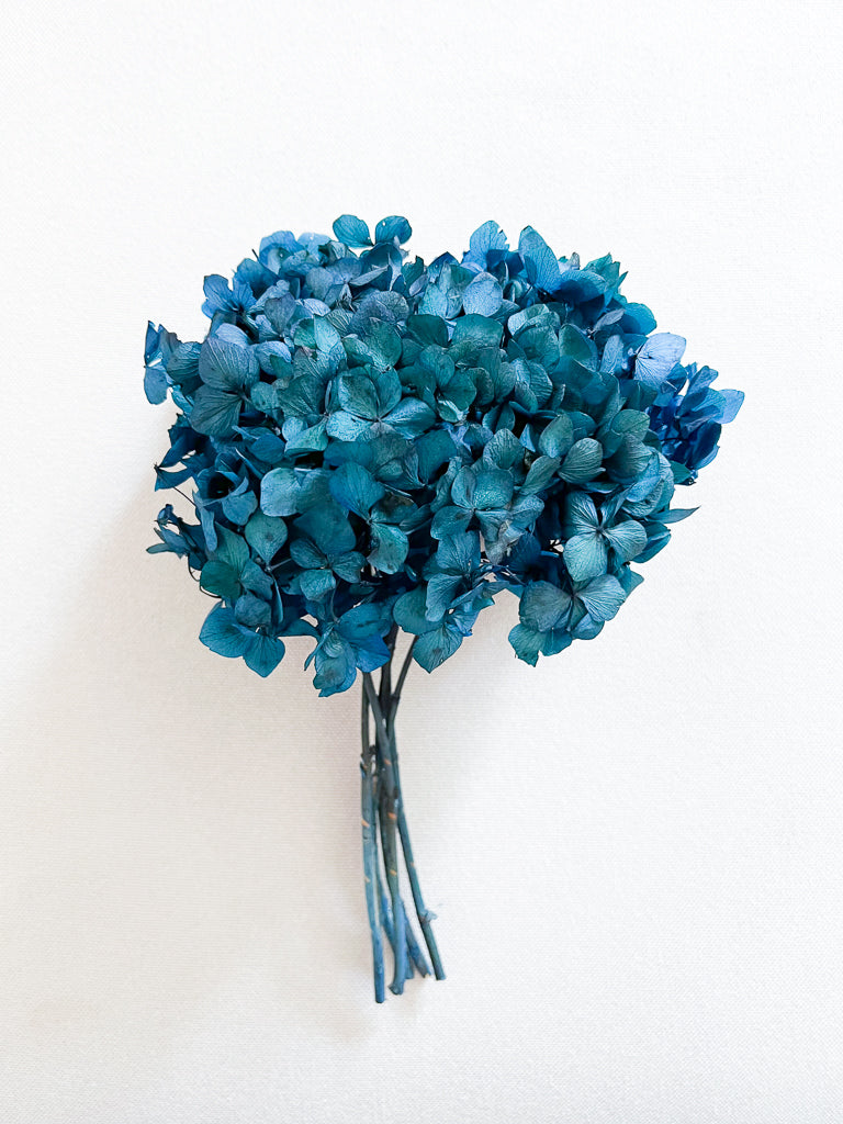 MARCELLA » Preserved Blue Hydrangeas Bouquet