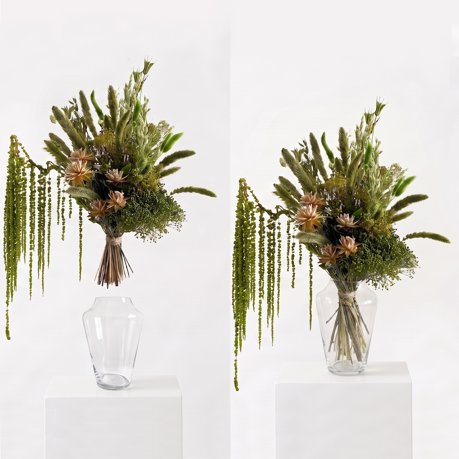 Osiris & Clear – Set Bouquet e Vaso