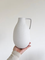 TOM » Caraffa bianca sabbiata