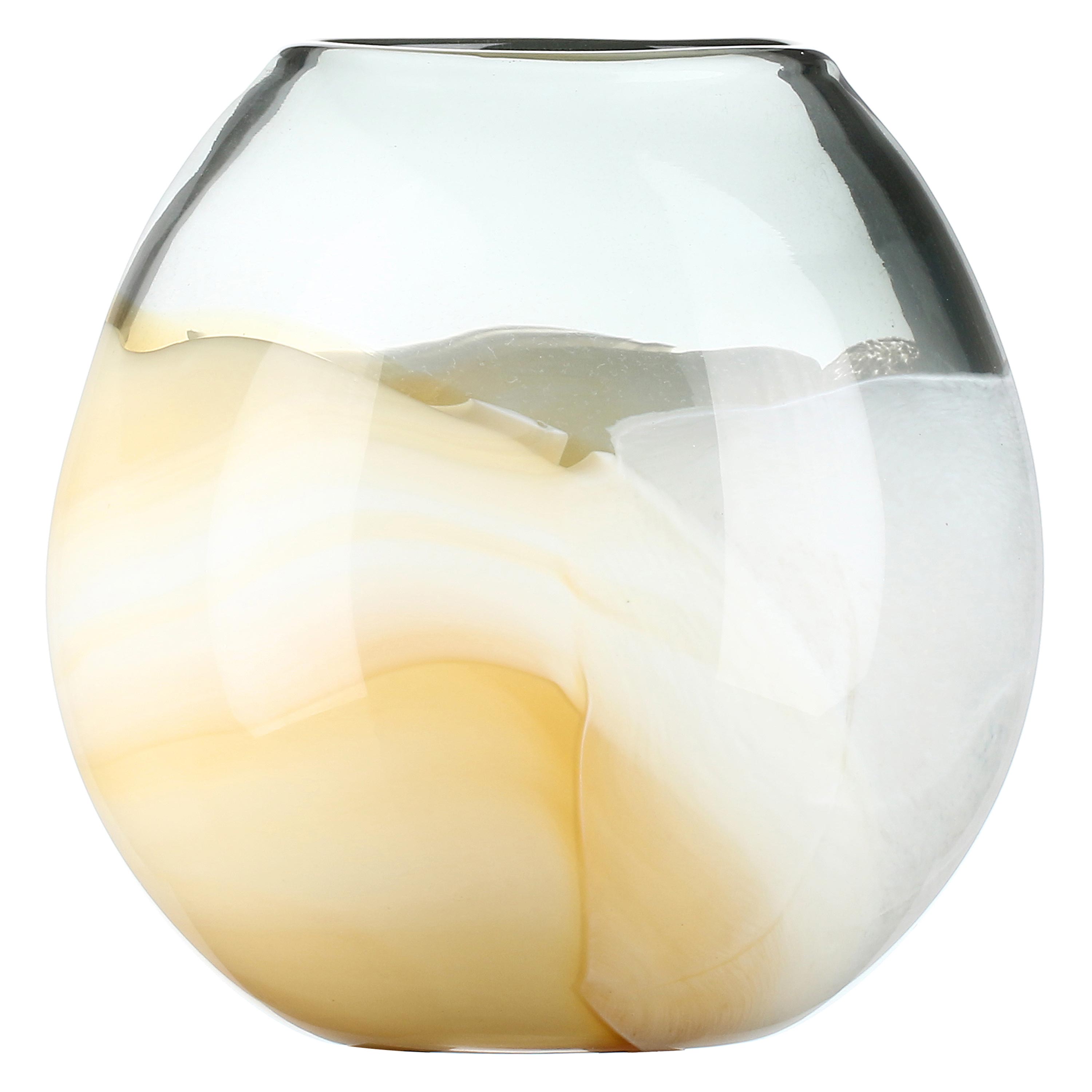 LINDA » Glass gradient vase - 19cm