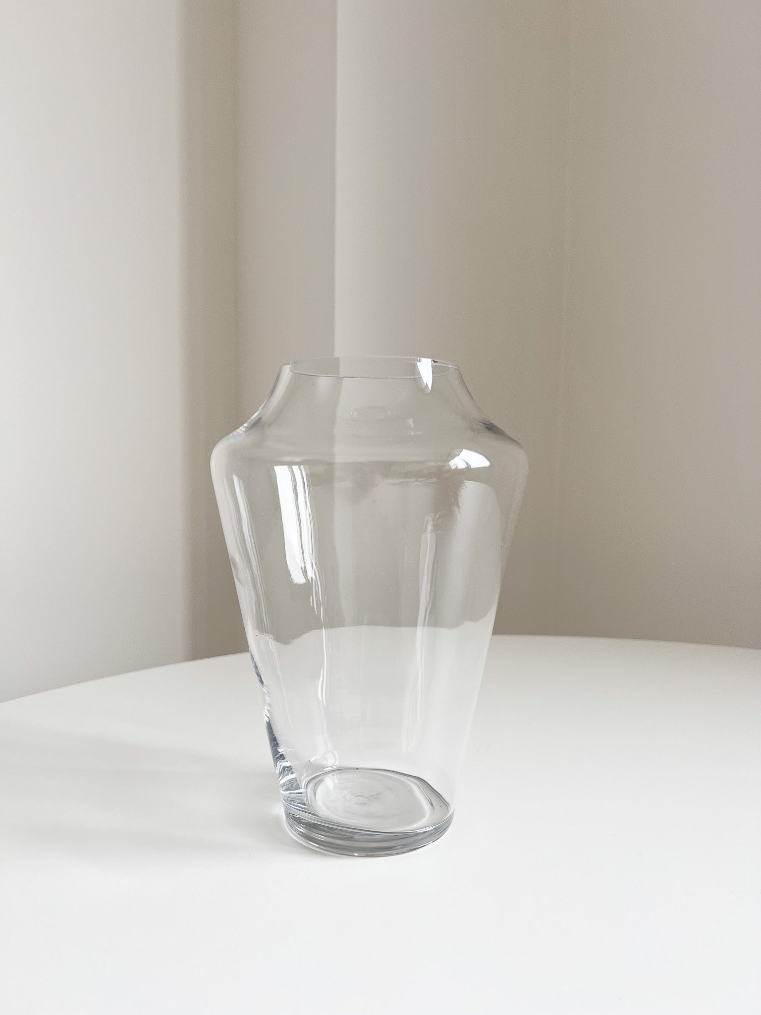 CLEAR » Vaso vetro trasparente H22cm