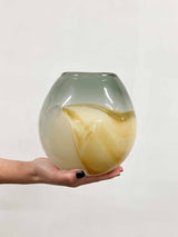 LINDA » Glass gradient vase - 19cm