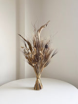 AUGUSTO » Bouquet in stile vintage moderno di fiori essiccati naturali - Bloomoon