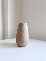 BOMB » Vaso in Terracotta Materica con Dettagli Luce Oro e Bronzo H32 cm - Bloomoon