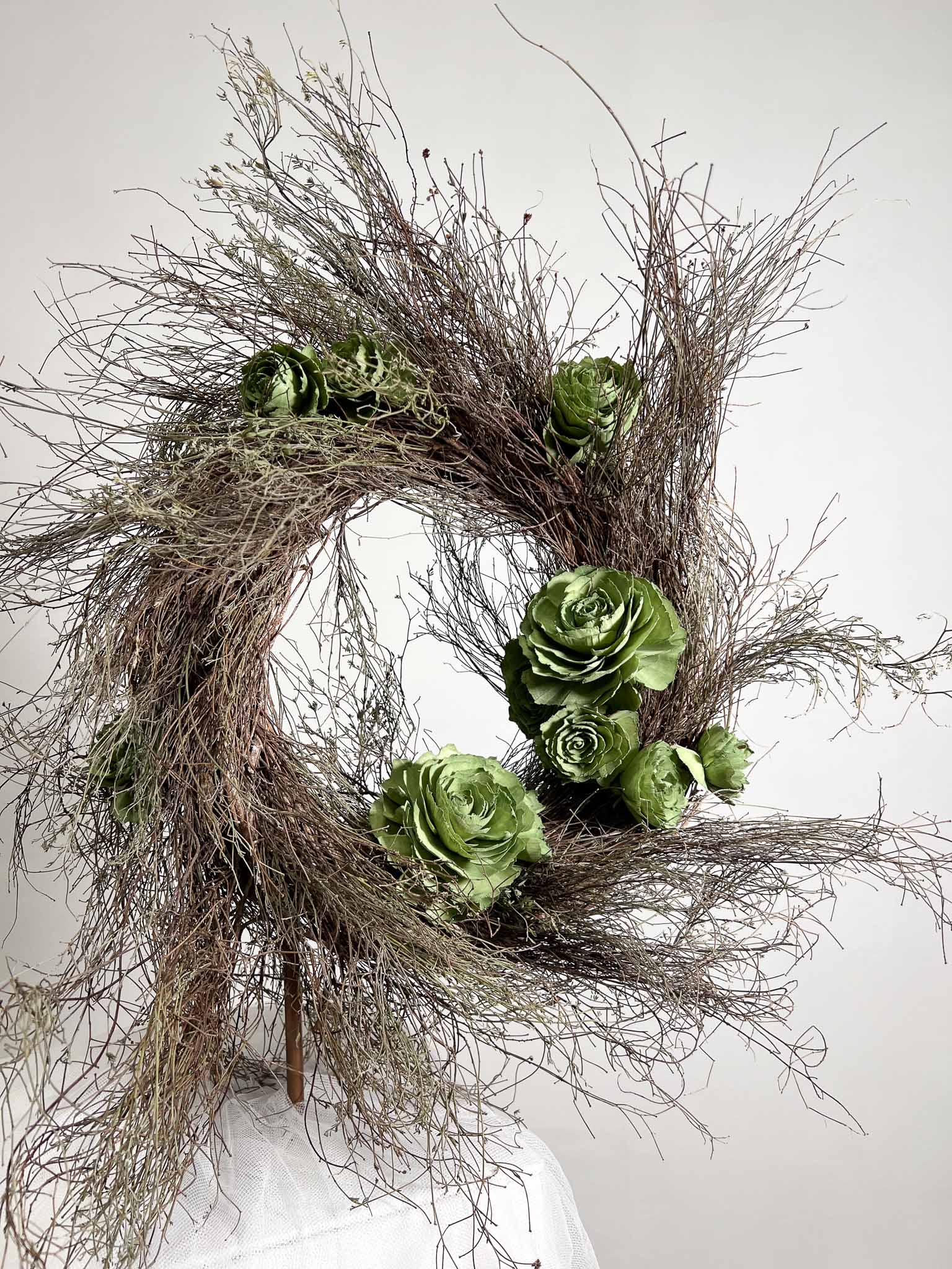 BRUMA DI SOTTOBOSCO » Corona da parete Decorativa Realizzata a Mano - Bloomoon