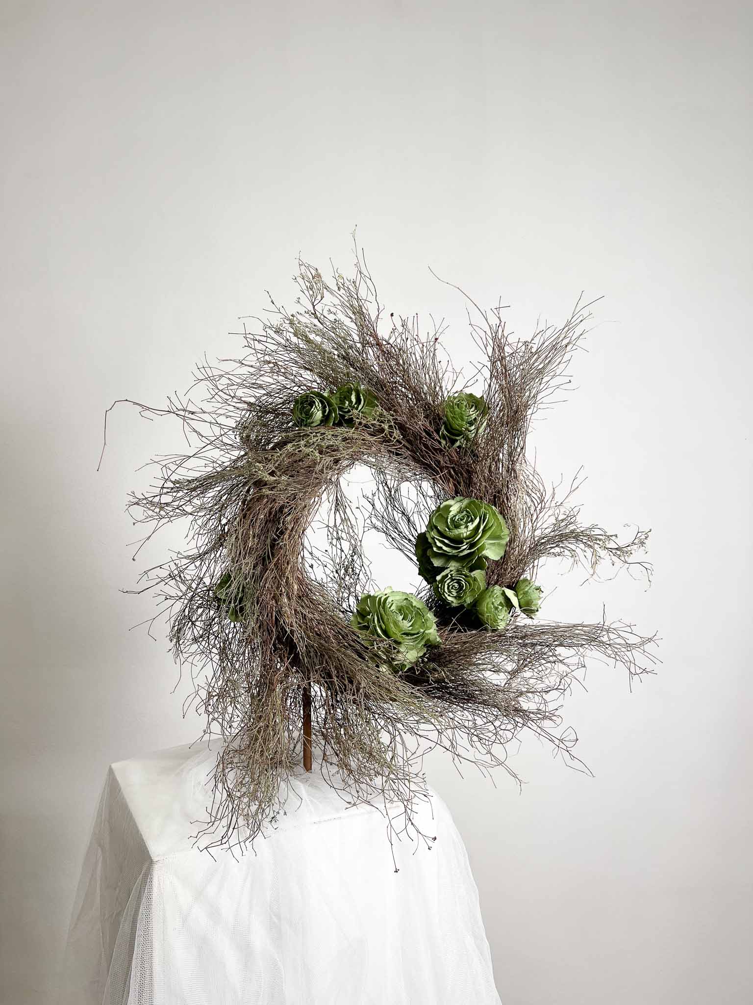 BRUMA DI SOTTOBOSCO » Corona da parete Decorativa Realizzata a Mano - Bloomoon