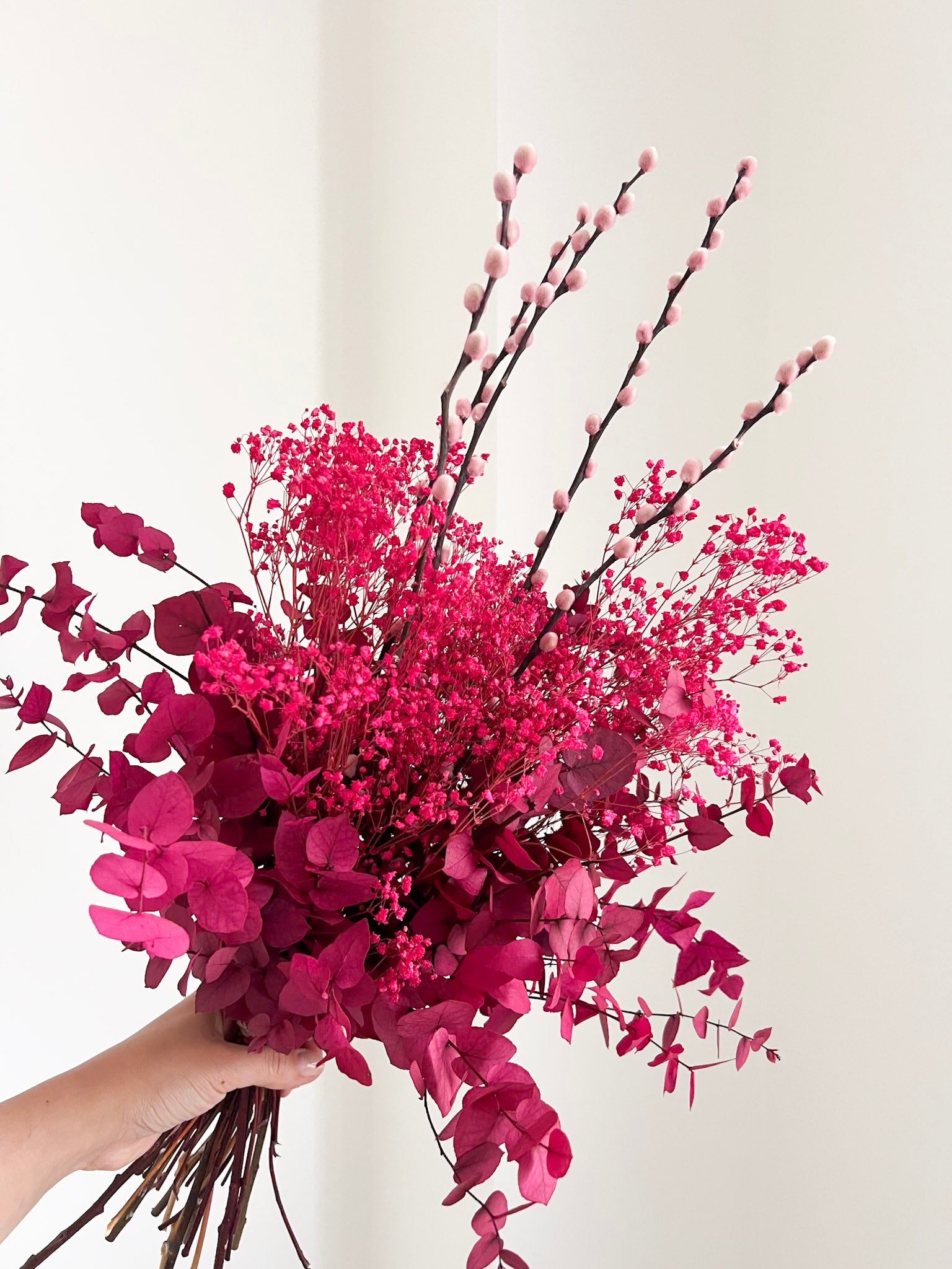 DESDEMONA » Bouquet dalle tonalità del rosa scuro e fucsia - Bloomoon