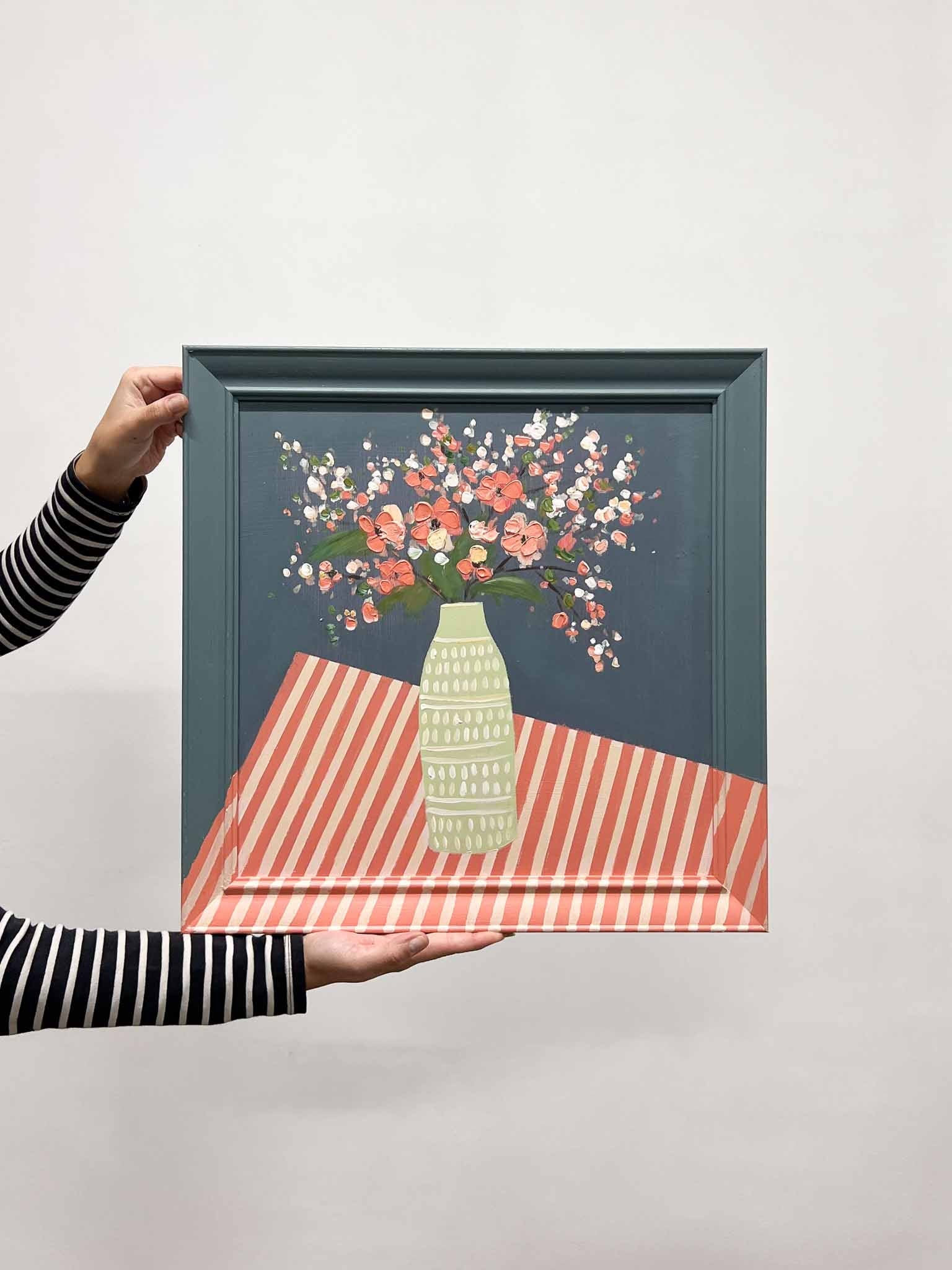 DONDRA » Dipinto su tela con cornice 50x50cm - Bloomoon