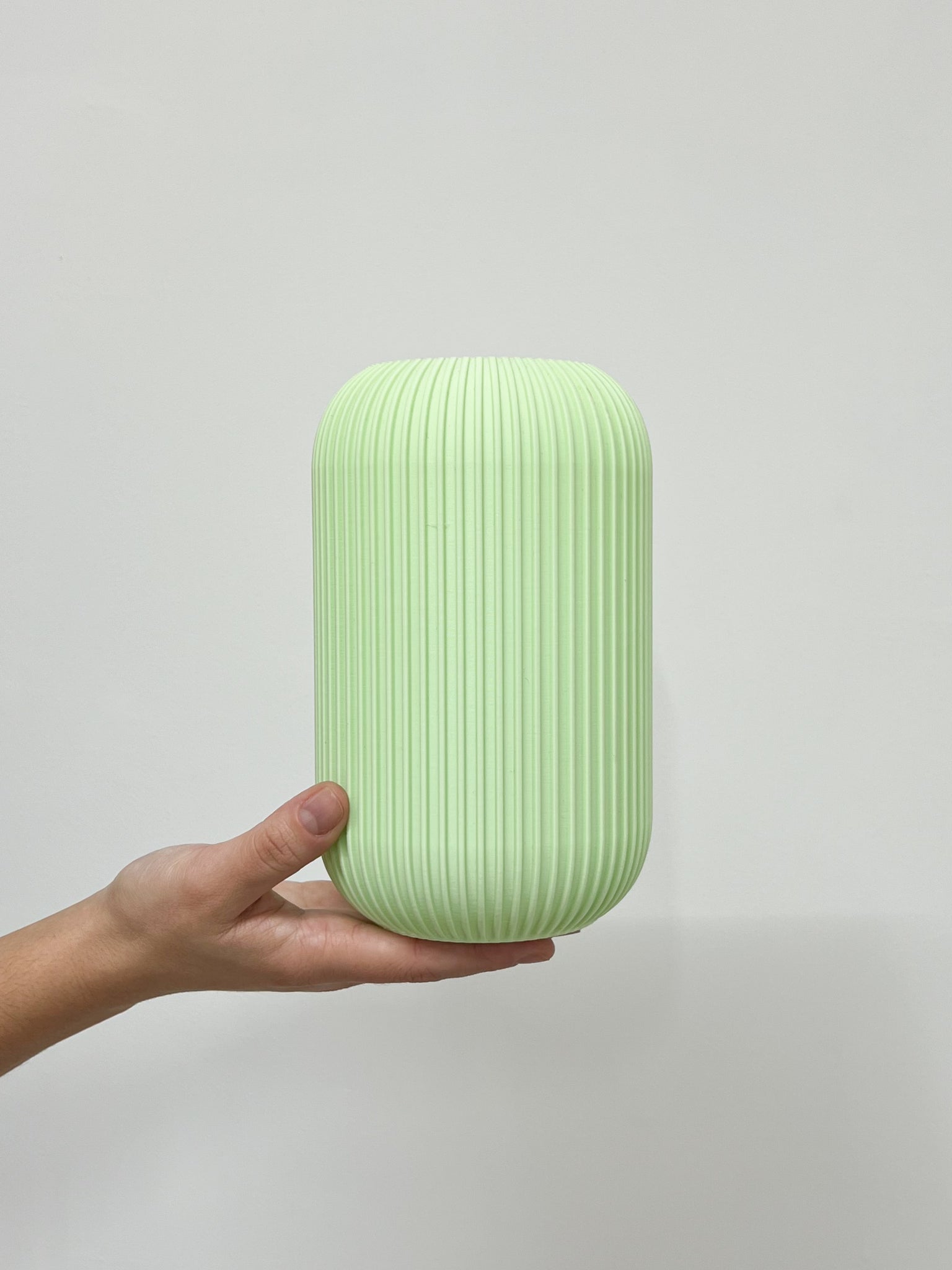 ERICE » Vaso in bioplastica menta pastello 20cm - Bloomoon