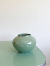 ESMA » Vaso di ceramica smaltato verde H20cm - Bloomoon