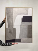 FINLEY » Stampa su tela con cornice 76x100cm - Bloomoon