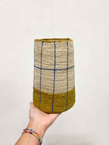GIACINTO » Vaso in fibra naturale dipinto a mano - Bloomoon