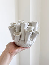 IKUSO » Vaso di ceramica texturizzato organico H15,5 - Bloomoon