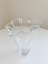 JESSIE » Vaso in vetro trasparente dal design iconico a ventaglio - Bloomoon