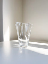 JESSIE » Vaso vetro trasparente H22/25 cm a ventaglio - Bloomoon