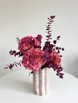 KICHI » Vaso multibuco tondo rosa - Bloomoon