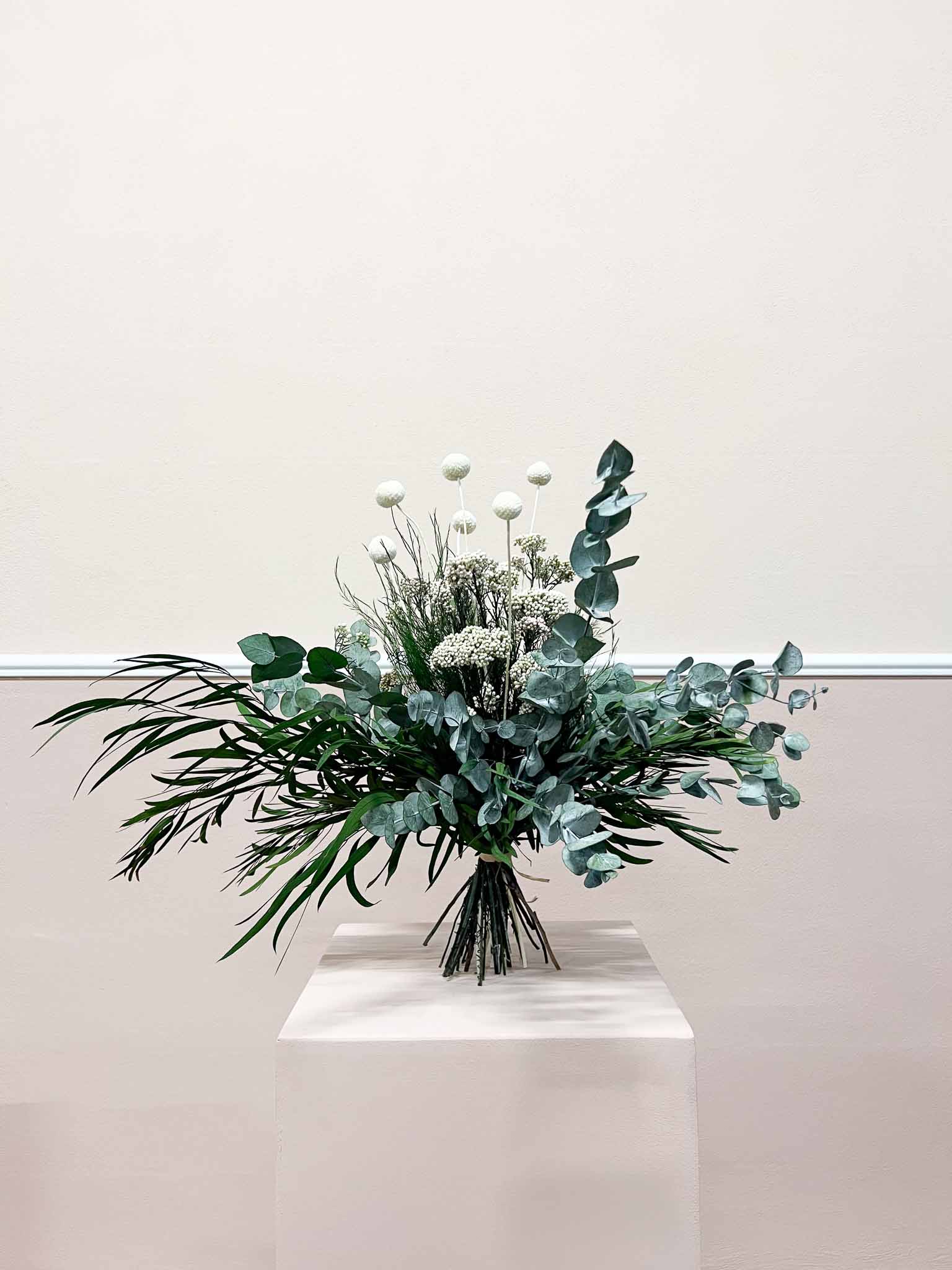 LAERTE » Bouquet dalle tonalità del verde e bianco - Bloomoon
